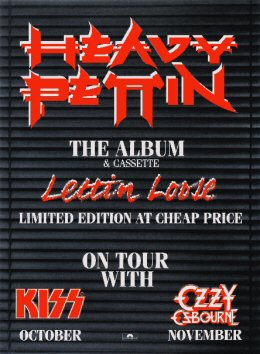 letting loose glasgow's own heavy pettin play twice this year, supporting american rock giants kiss in october and then again in november supporting ozzy osbourne.sex pistol johnny rotten opens pil's first scottish show on the 16 november 1983 with, “hello boys and ...