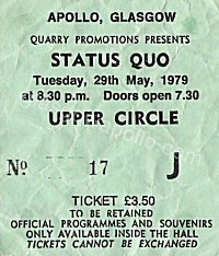 Status Quo - 29/05/1979